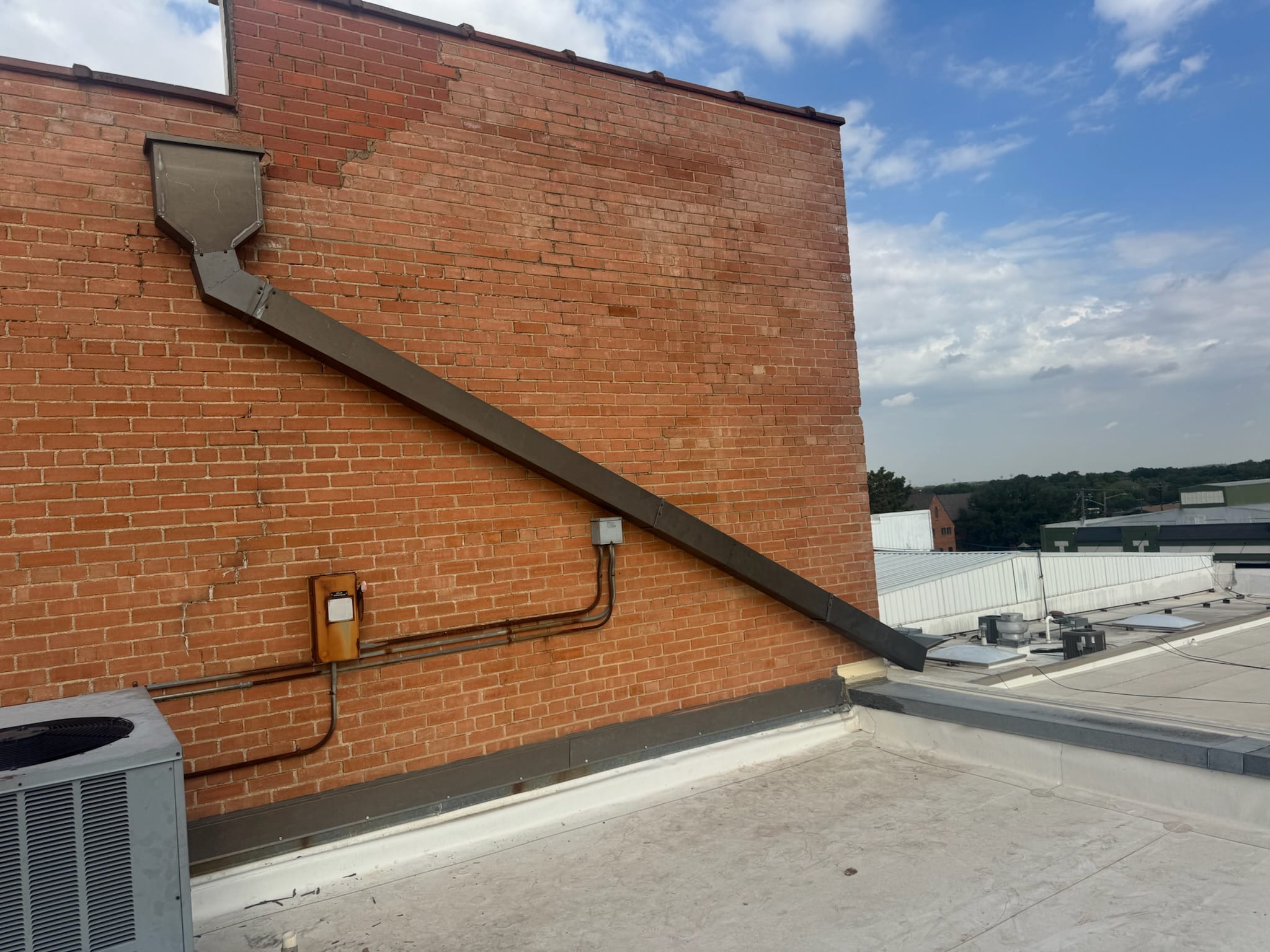 commercial gutter installation