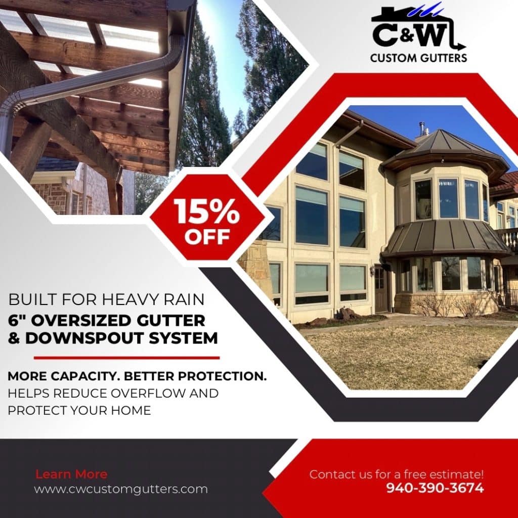 October Gutter Special - 15% off